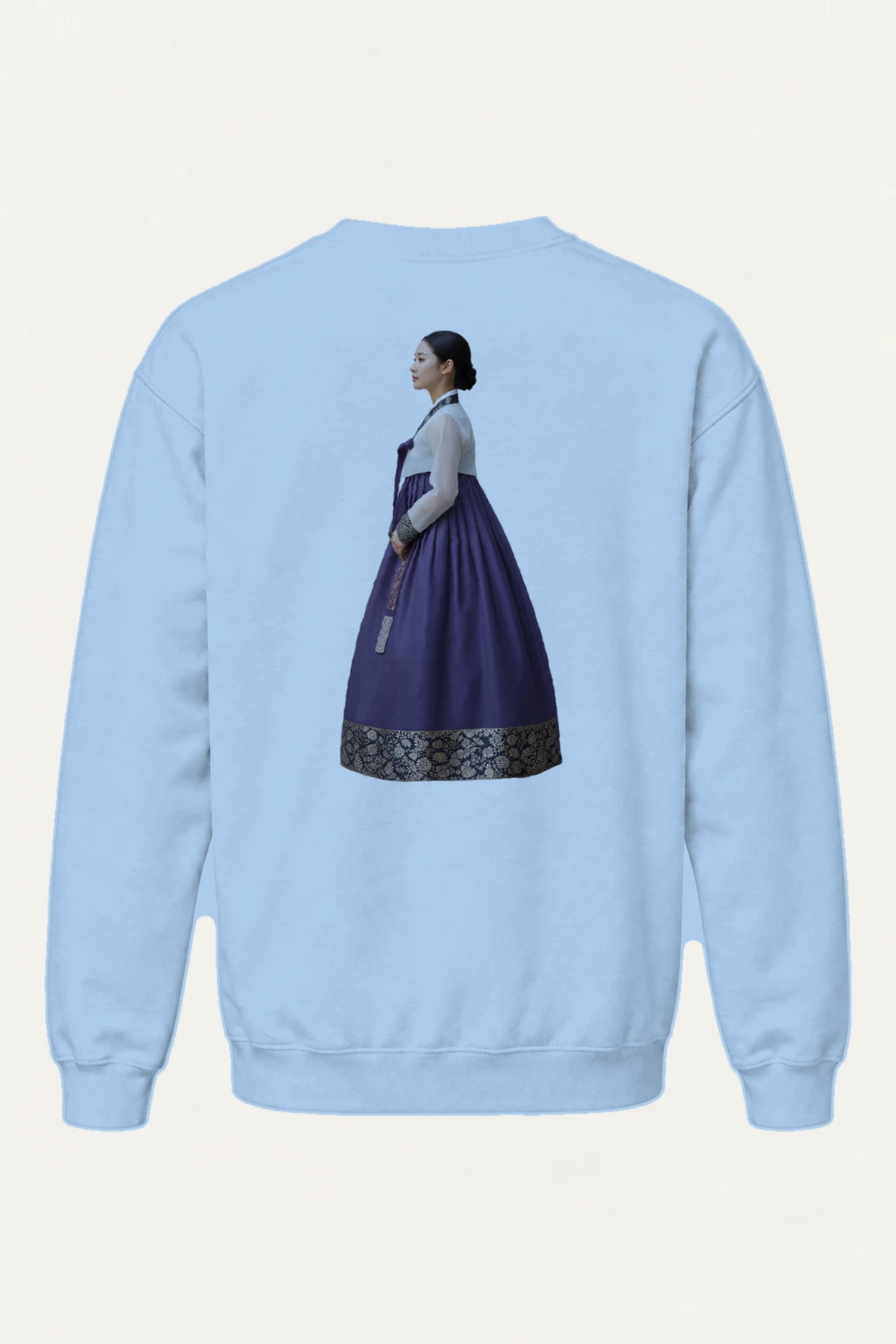 "Palace Bloom Border" Heavy Blend Unisex Crewneck Sweatshirt | Gildan 18000