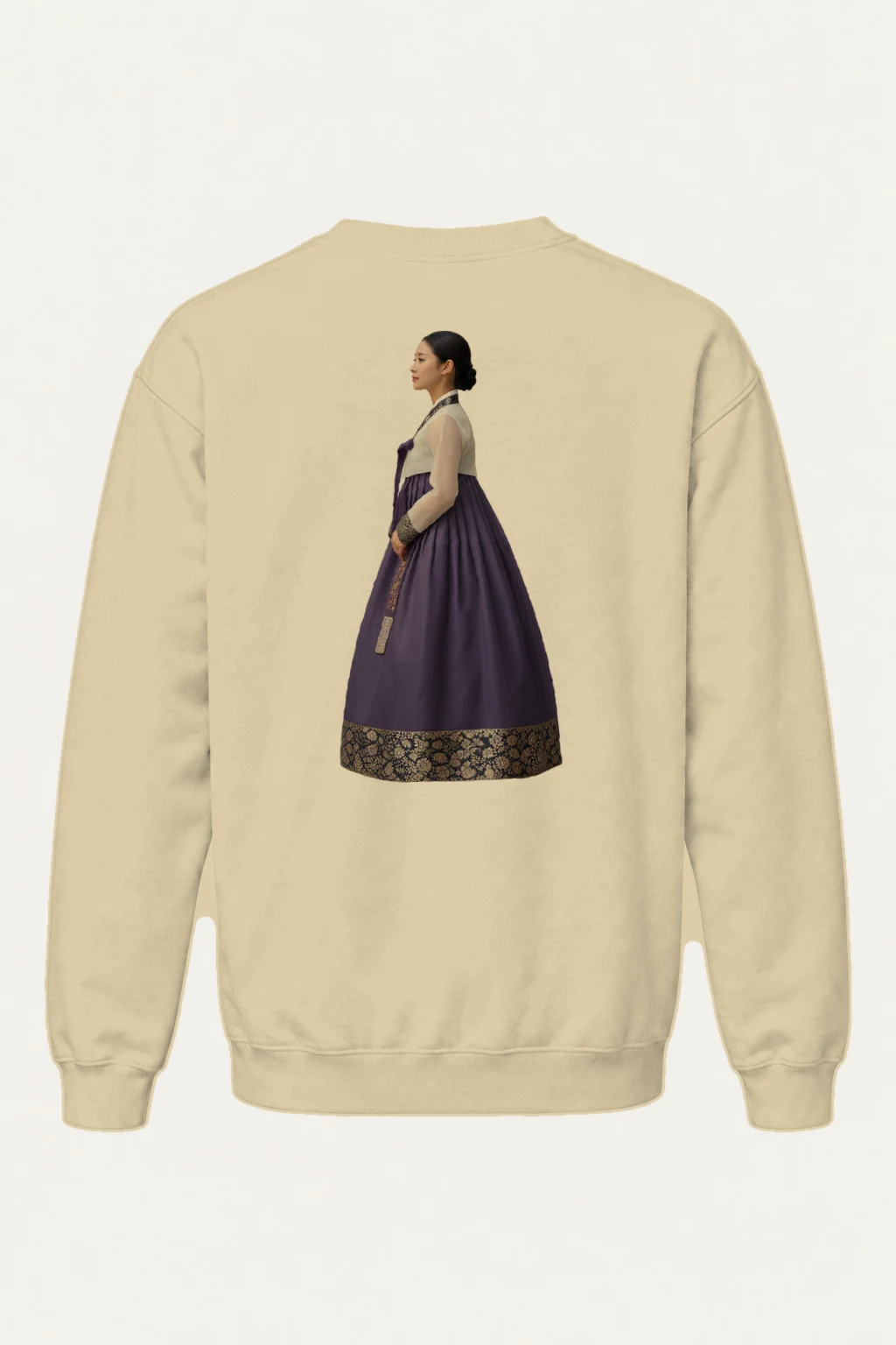 "Palace Bloom Border" Heavy Blend Unisex Crewneck Sweatshirt | Gildan 18000