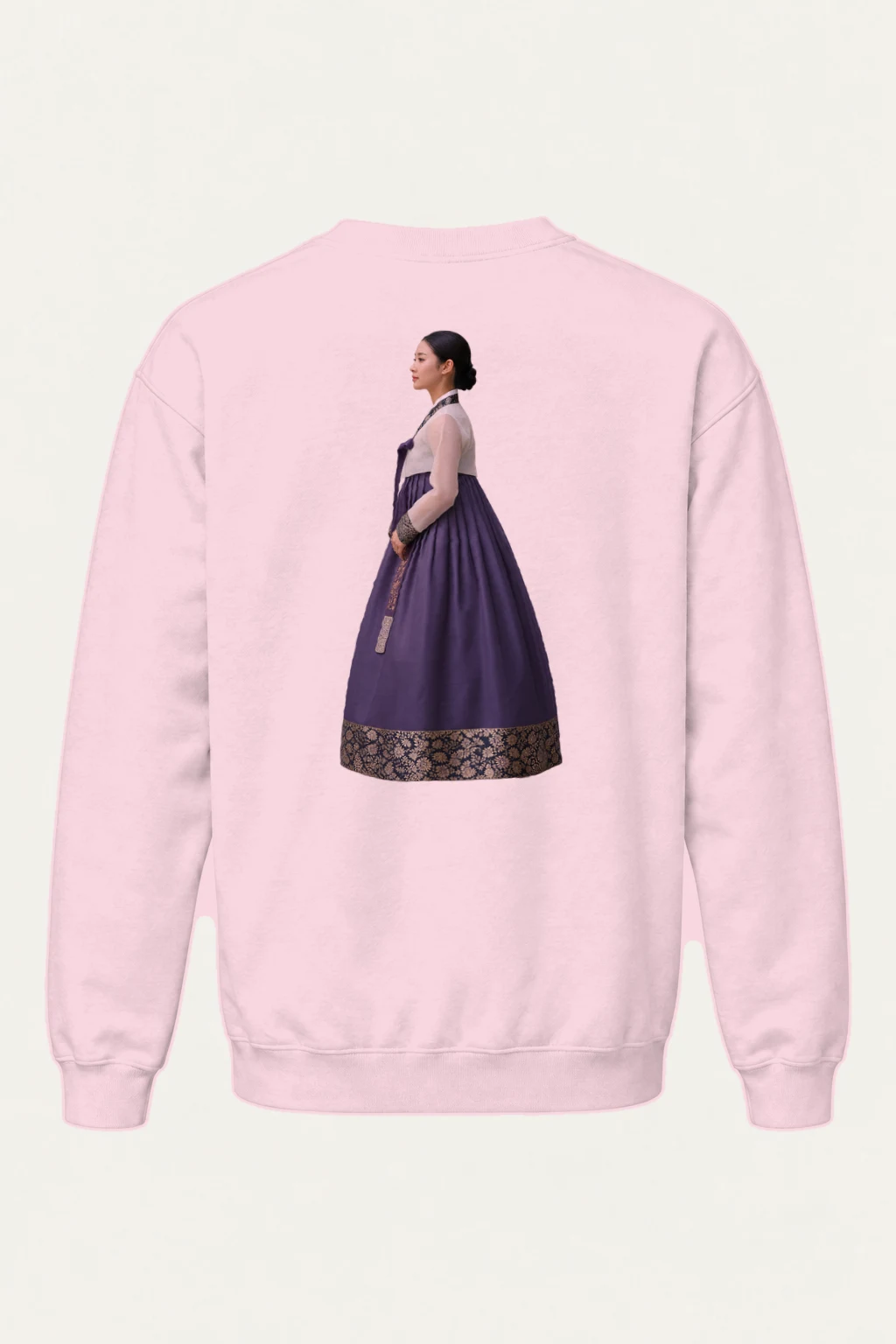 "Palace Bloom Border" Heavy Blend Unisex Crewneck Sweatshirt | Gildan 18000