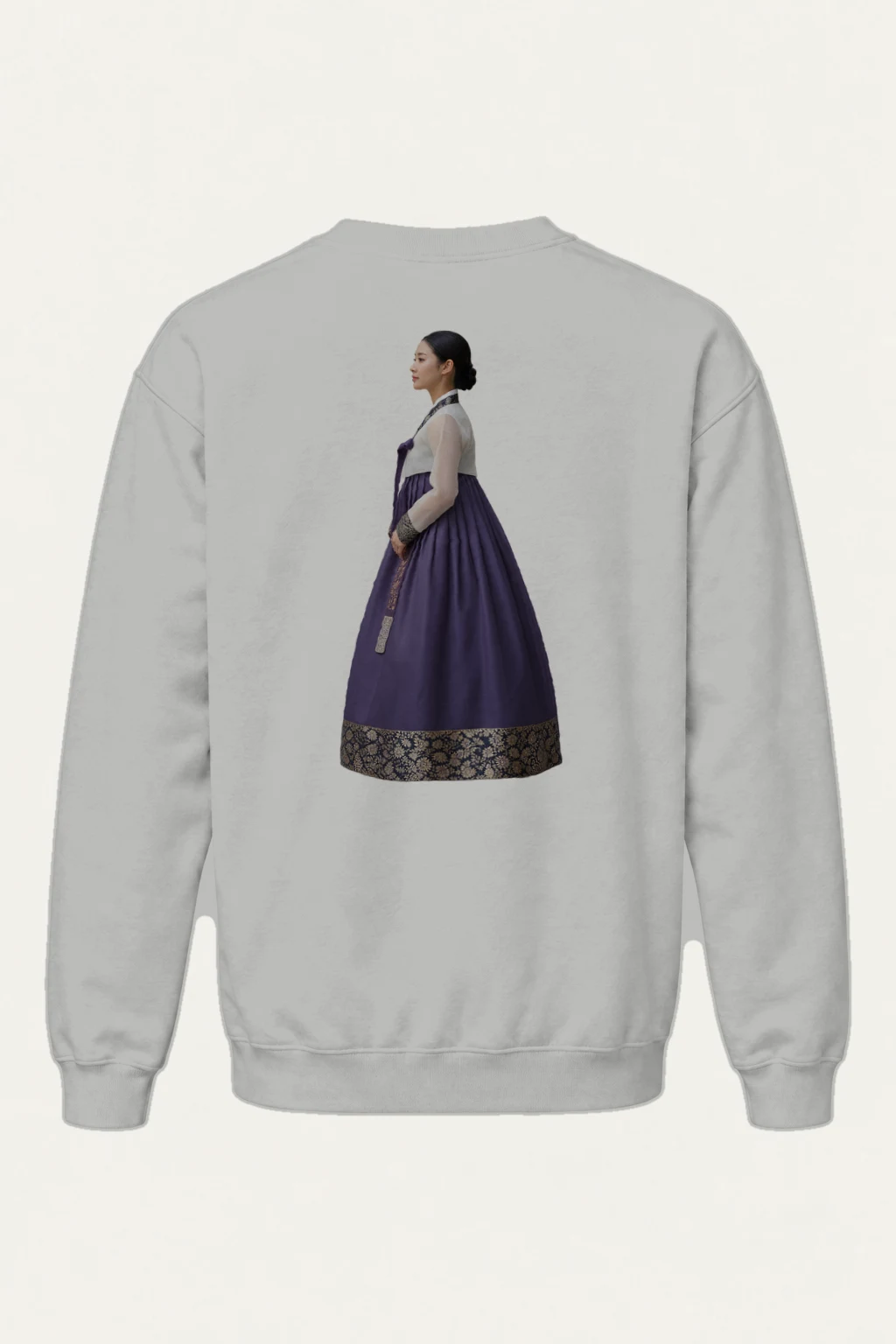 "Palace Bloom Border" Heavy Blend Unisex Crewneck Sweatshirt | Gildan 18000