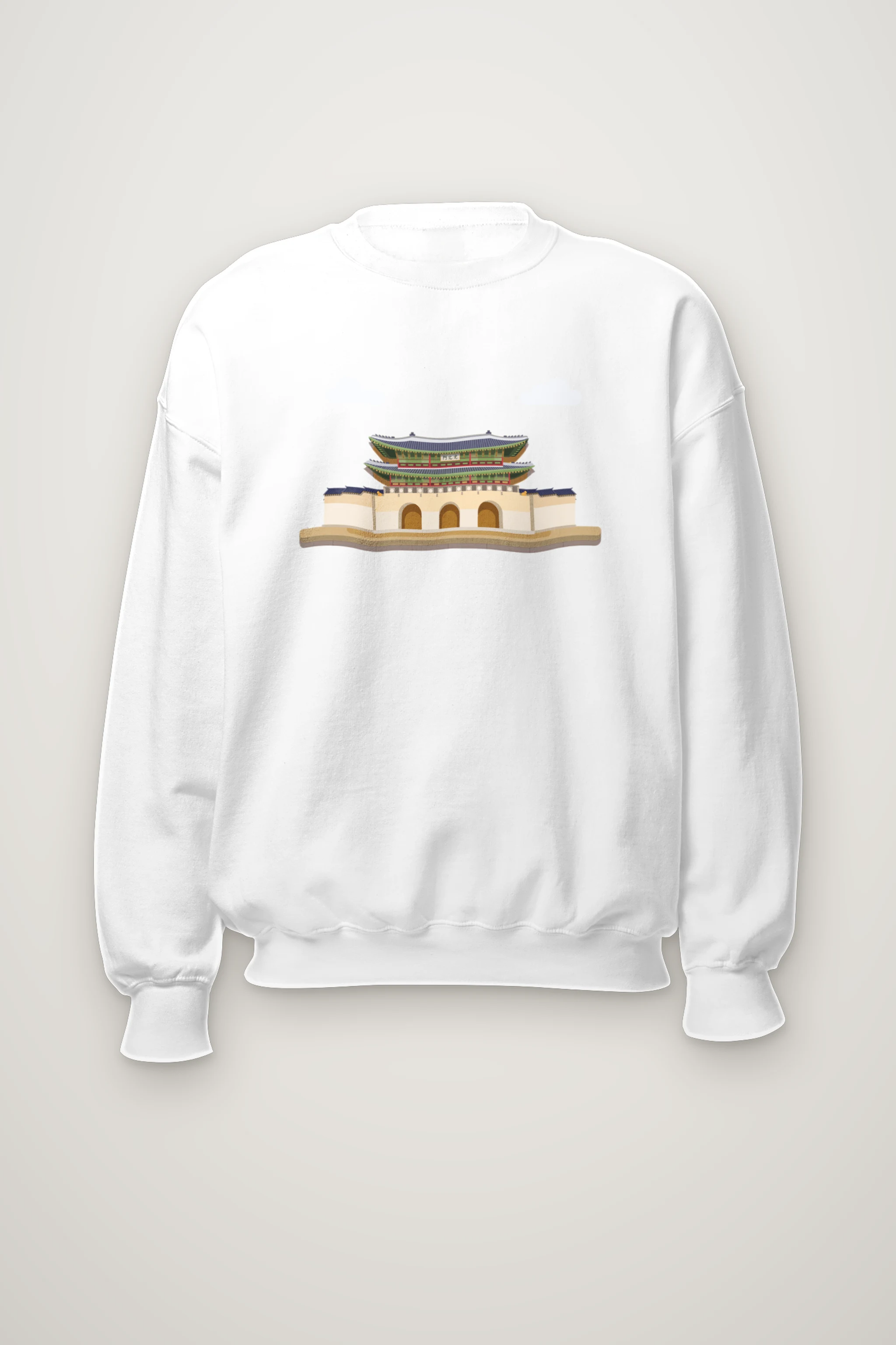 "Palace Gate" Heavy Blend Unisex Crewneck Sweatshirt