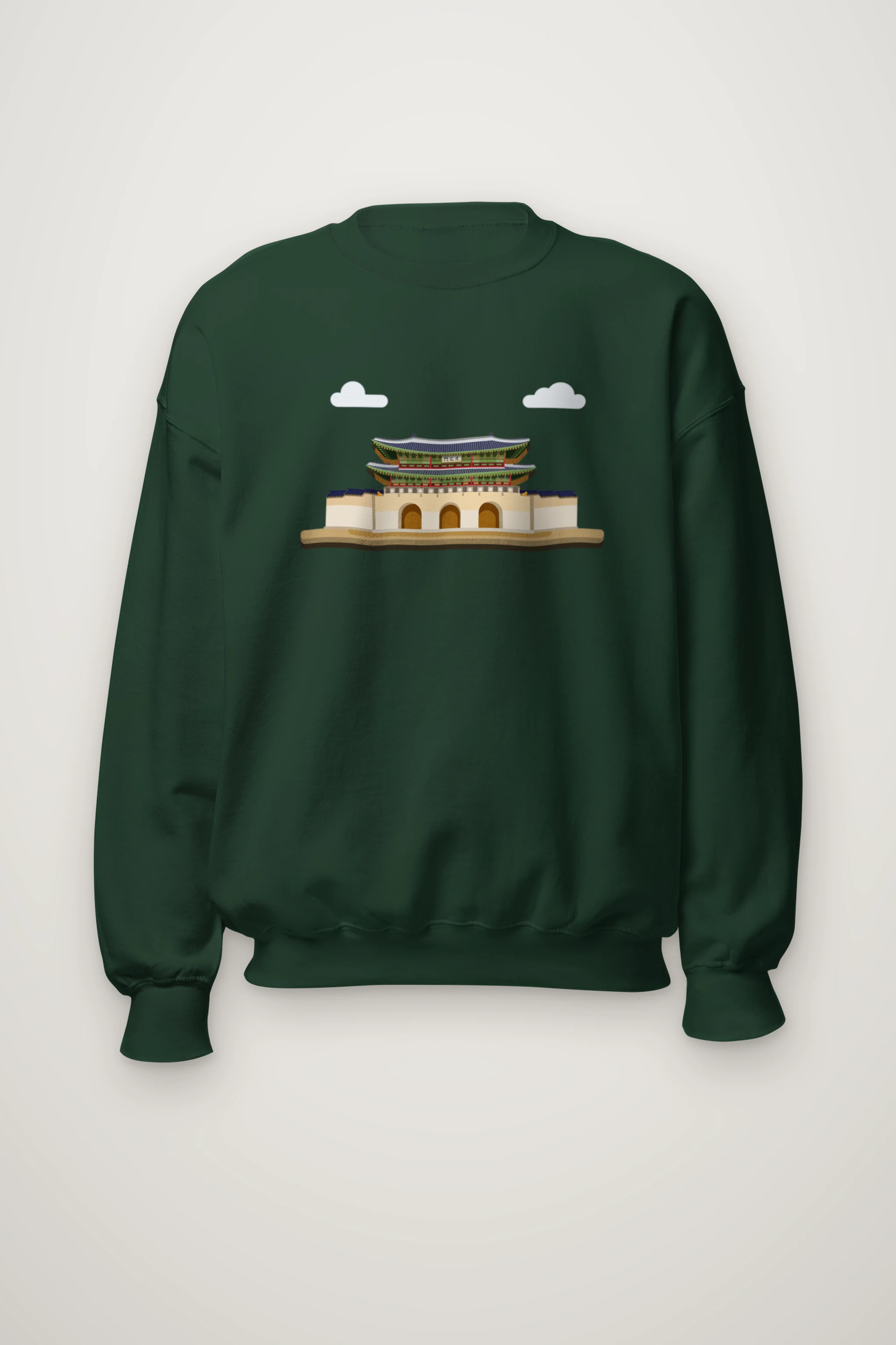 "Palace Gate" Heavy Blend Unisex Crewneck Sweatshirt