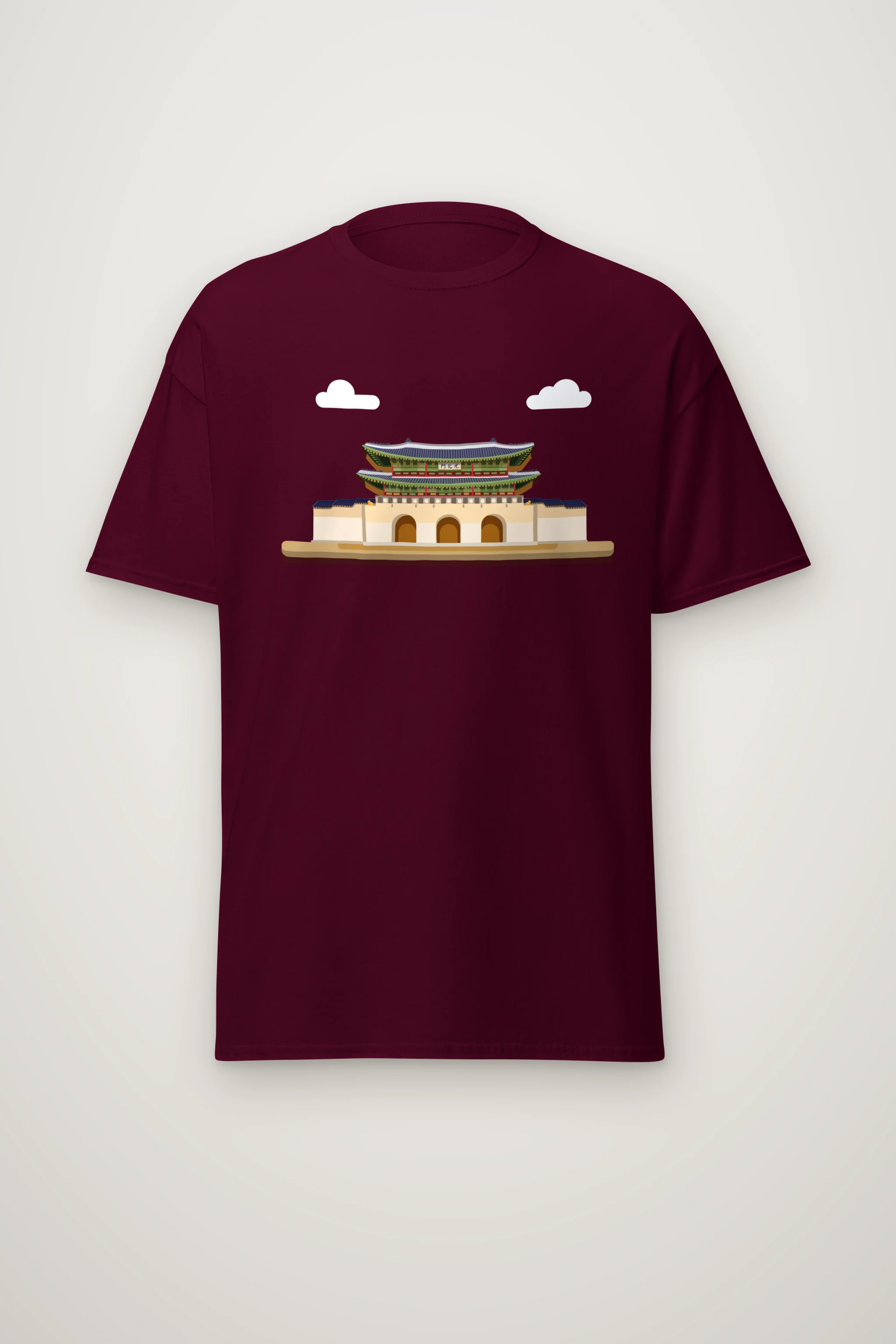 "Palace Gate" Heavyweight Unisex Crewneck T-shirt
