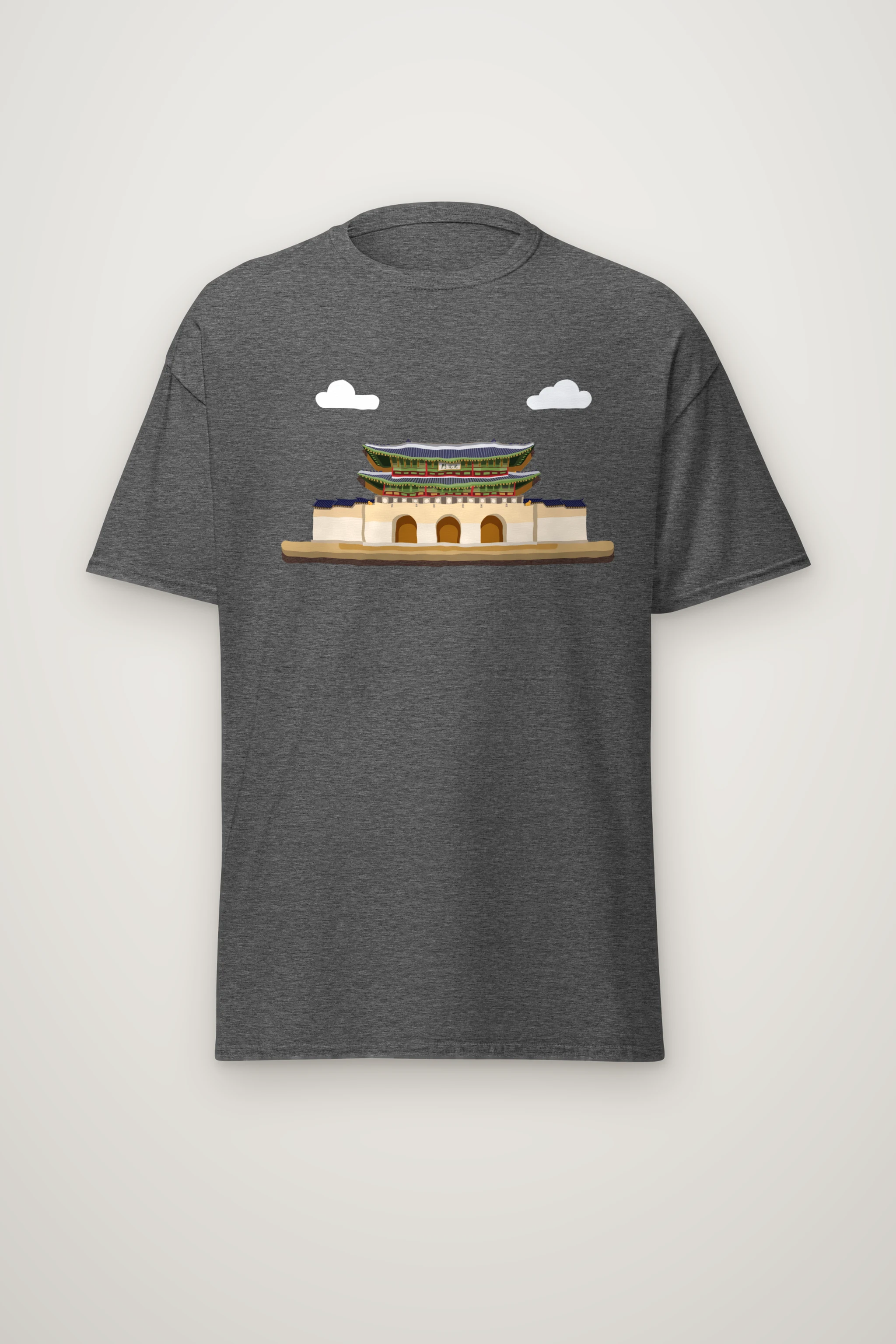 "Palace Gate" Heavyweight Unisex Crewneck T-shirt