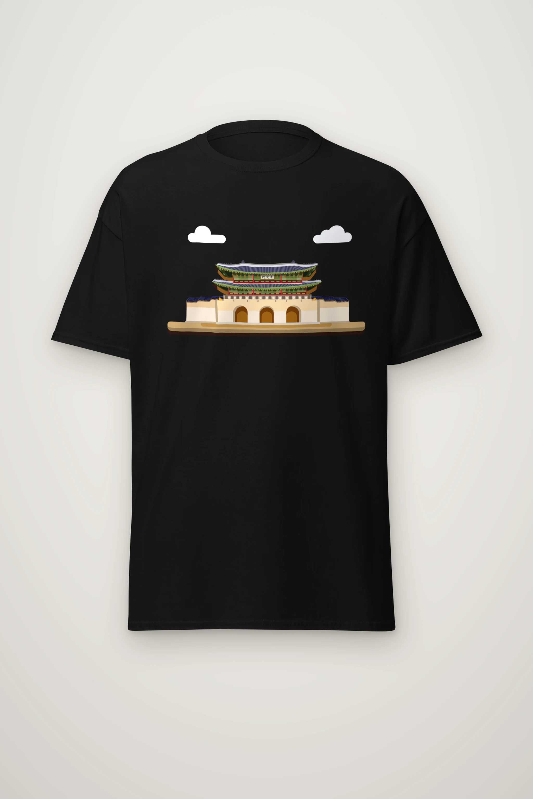 "Palace Gate" Heavyweight Unisex Crewneck T-shirt