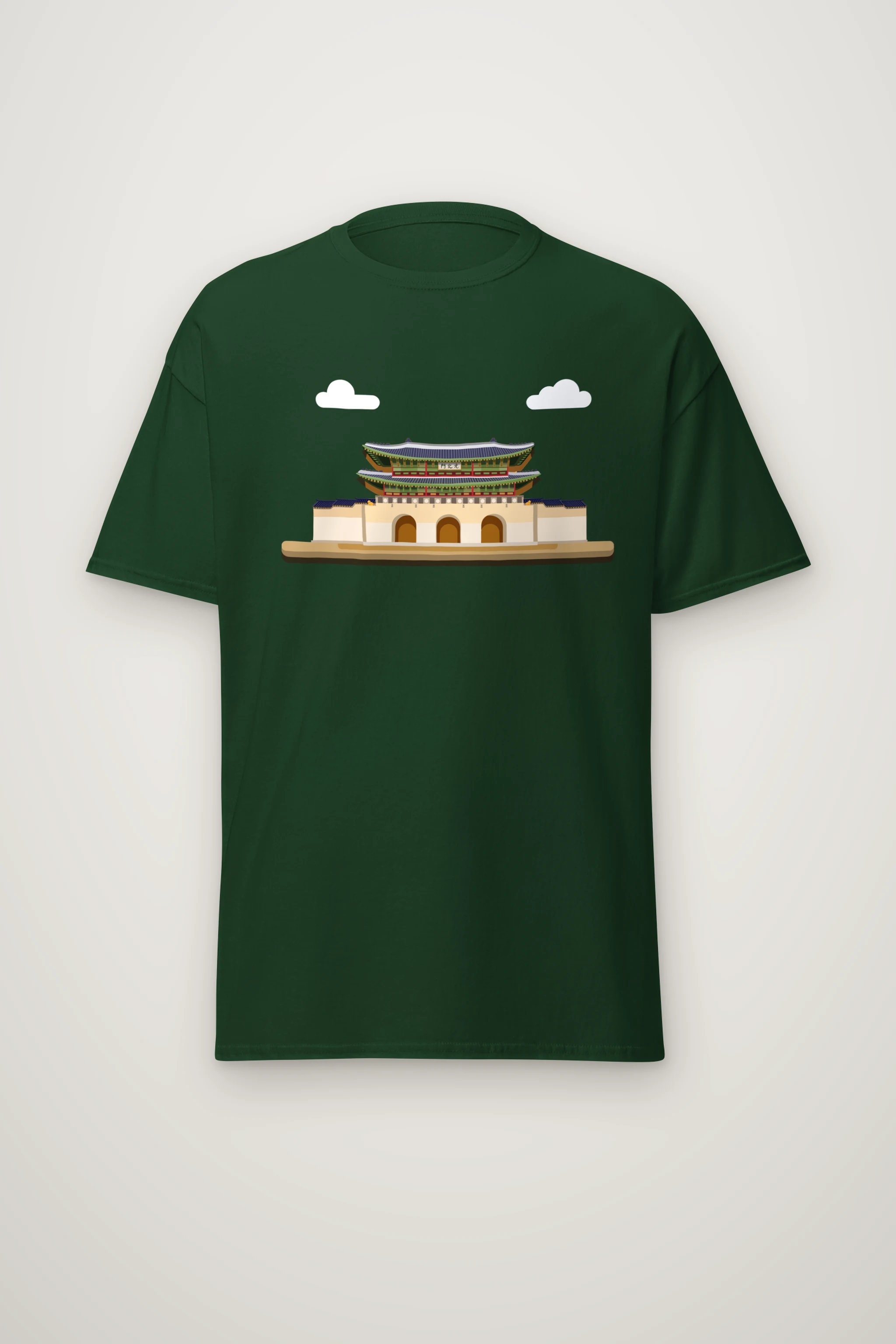 "Palace Gate" Heavyweight Unisex Crewneck T-shirt