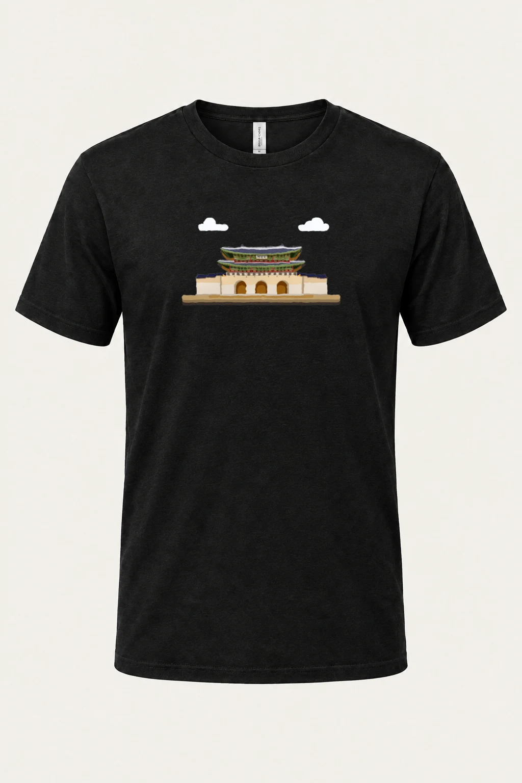 "Palace Gate" Heavyweight Unisex Crewneck T-shirt | Gildan 5000