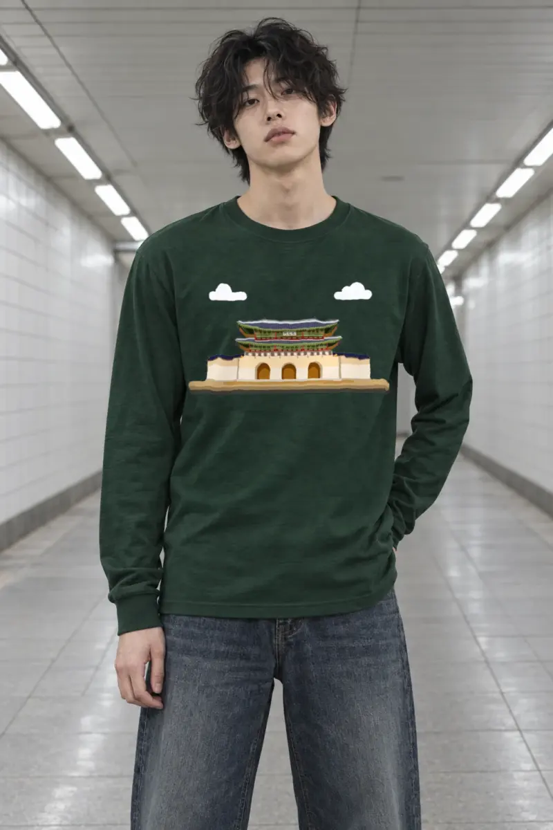 "Palace Gate" Unisex Longsleeve T-shirt | Gildan 2400