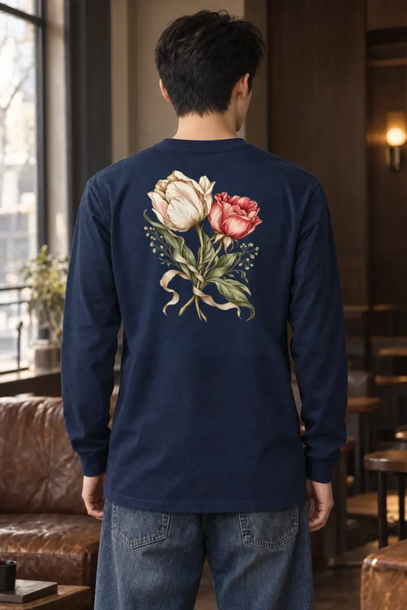 "Palace Peony Bouquet" Unisex Longsleeve T-shirt