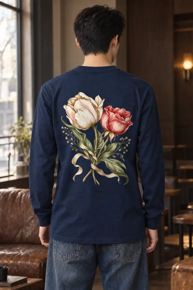 "Palace Peony Bouquet" Unisex Longsleeve T-shirt
