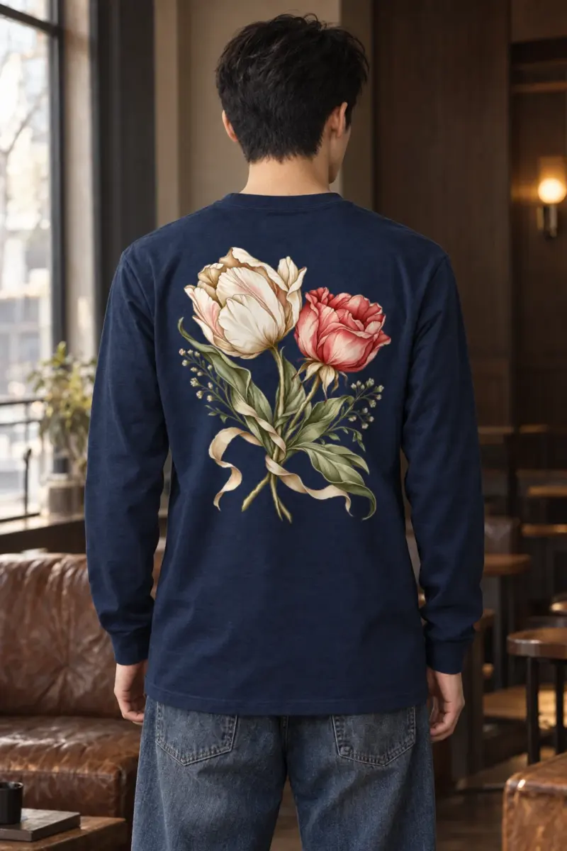"Palace Peony Bouquet" Unisex Longsleeve T-shirt