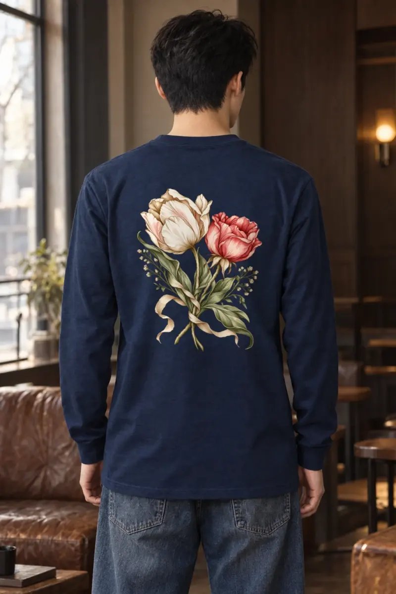 "Palace Peony Bouquet" Unisex Longsleeve T-shirt