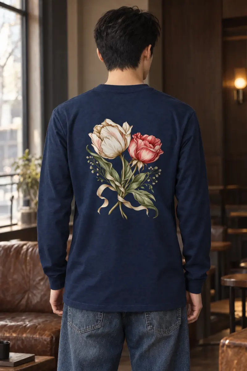 "Palace Peony Bouquet" Unisex Longsleeve T-shirt