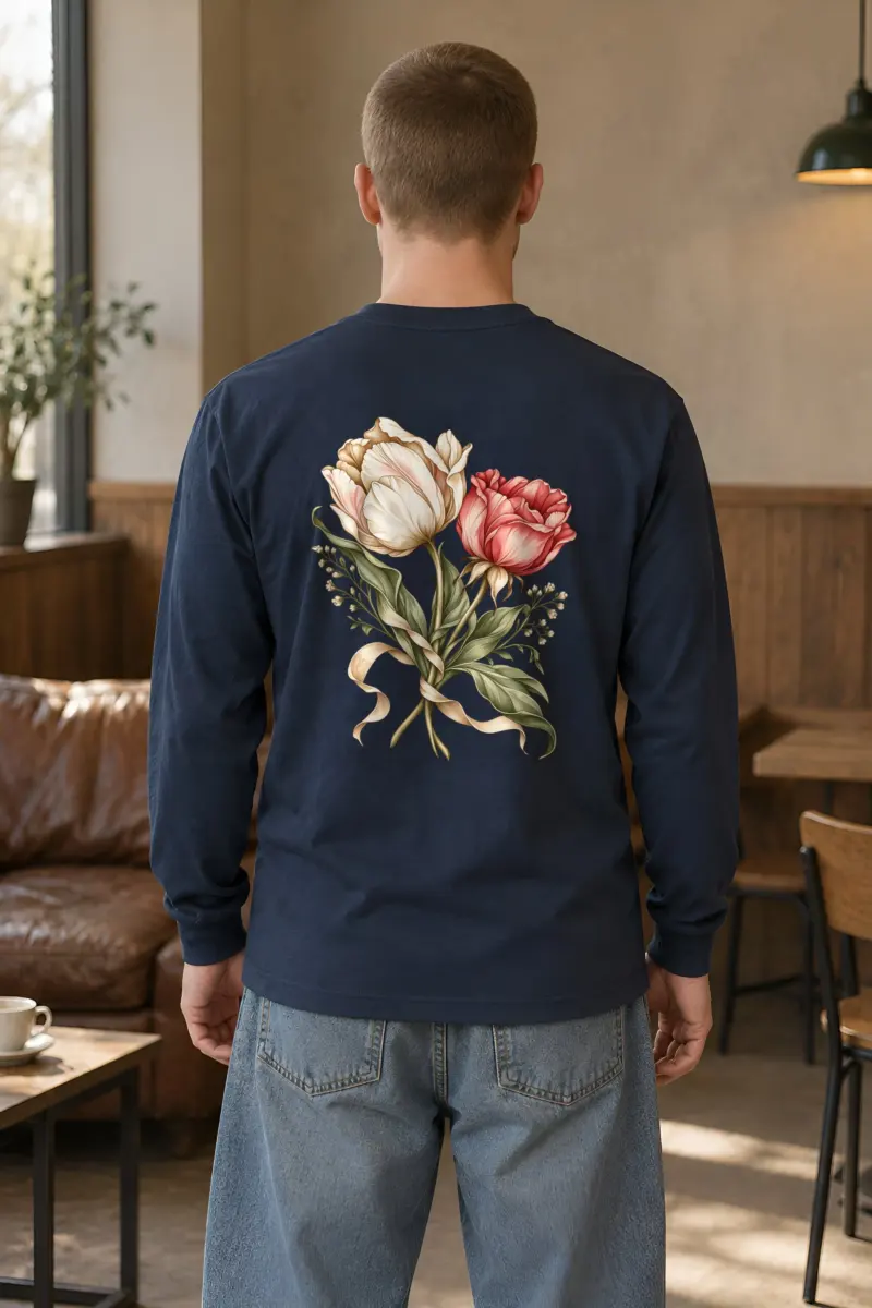 "Palace Peony Bouquet" Unisex Longsleeve T-shirt