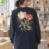 "Palace Peony Bouquet" Unisex Longsleeve T-shirt | Gildan 2400