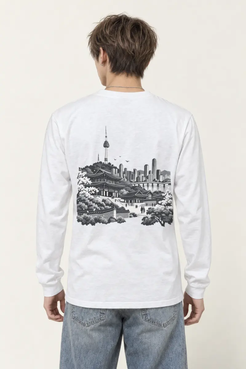 "Palace Skyline" Unisex Longsleeve T-shirt