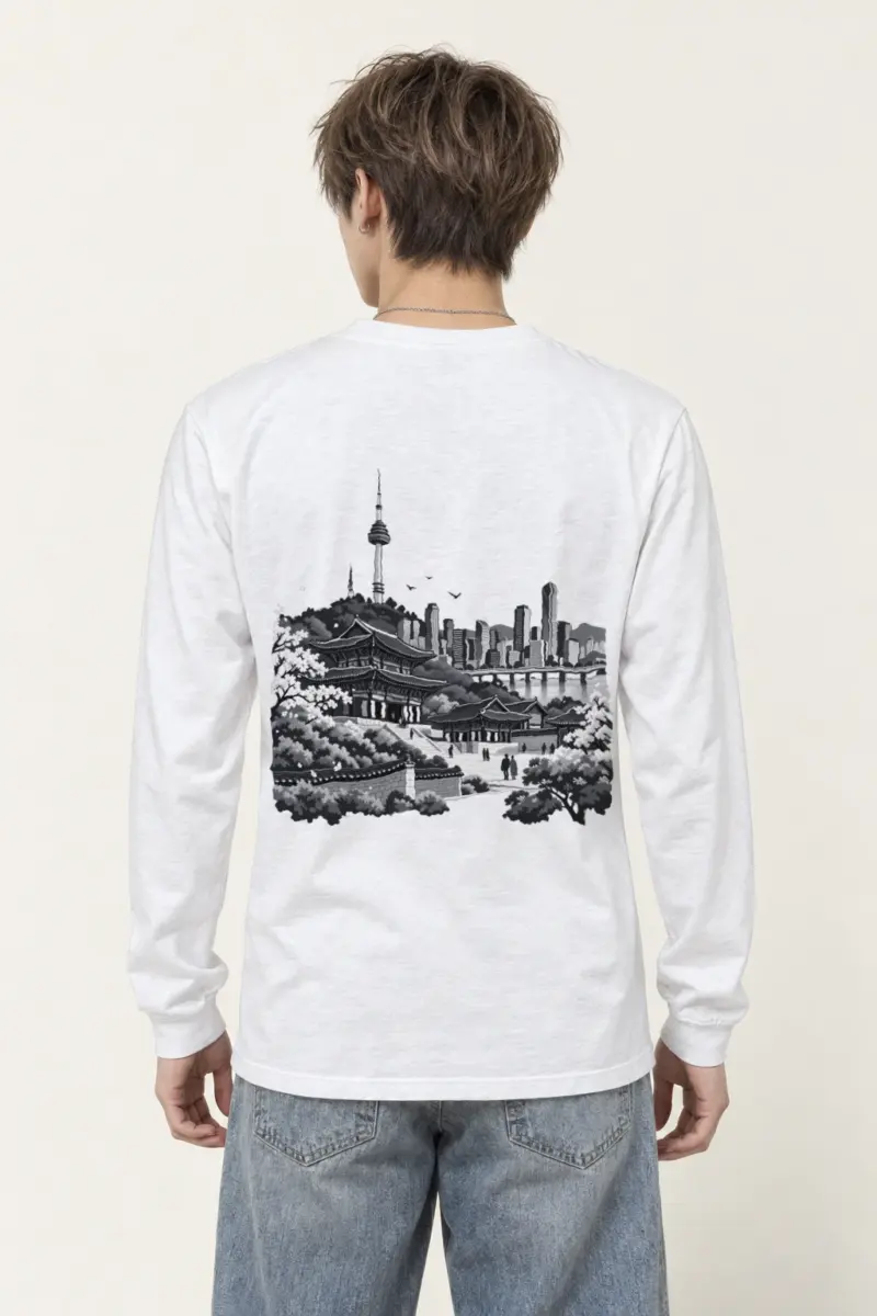 "Palace Skyline" Unisex Longsleeve T-shirt