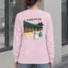 "Palace Stroll" Unisex Longsleeve T-shirt
