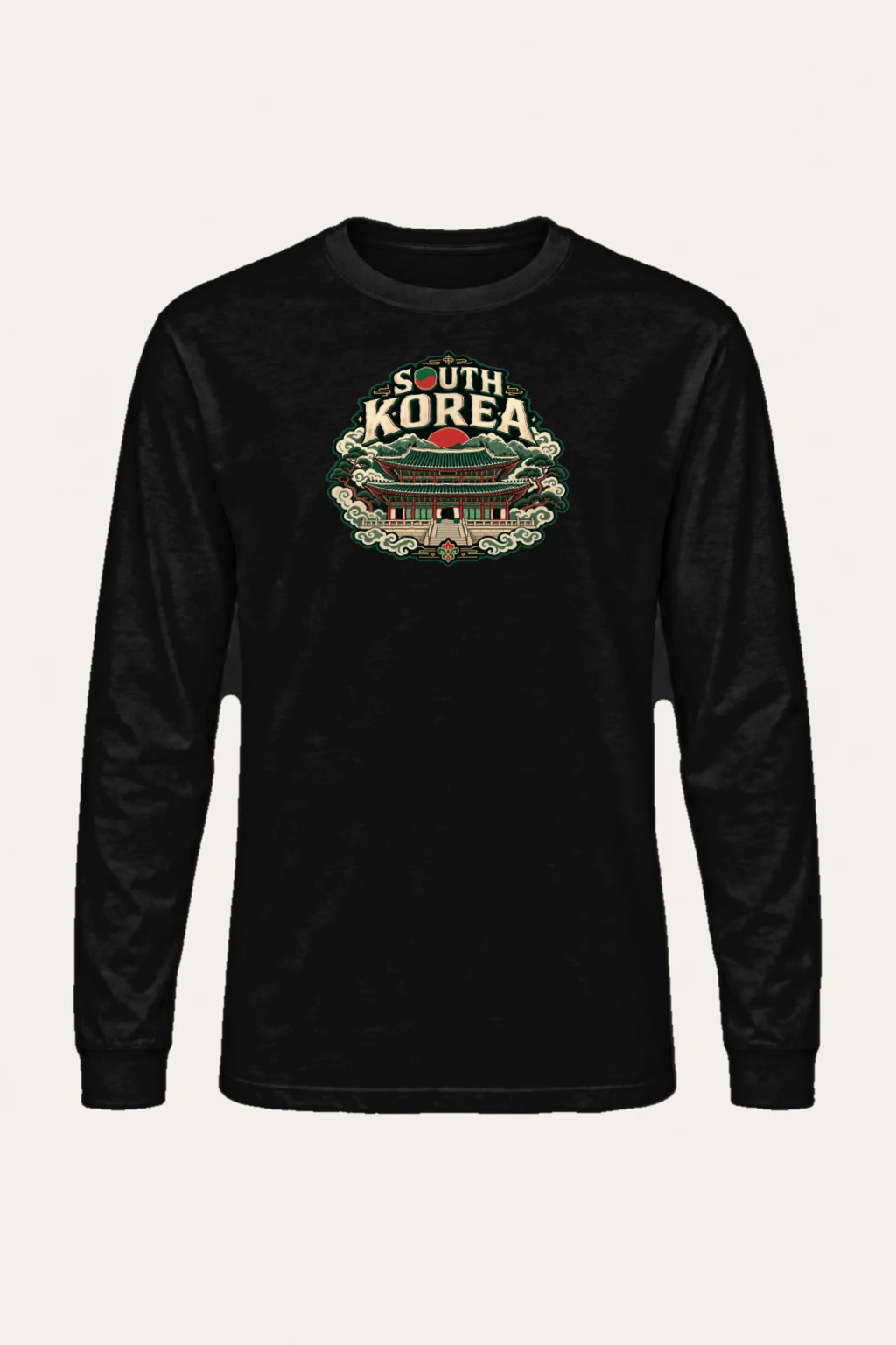 "Palace Under Red Sun" Unisex Longsleeve T-shirt | Gildan 2400