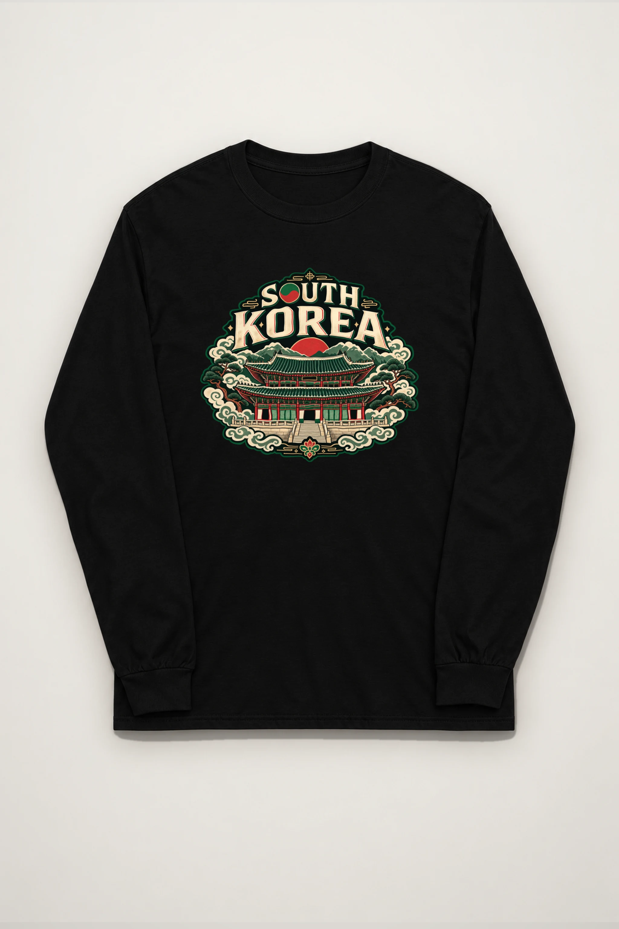 "Palace Under Red Sun" Unisex Longsleeve T-shirt