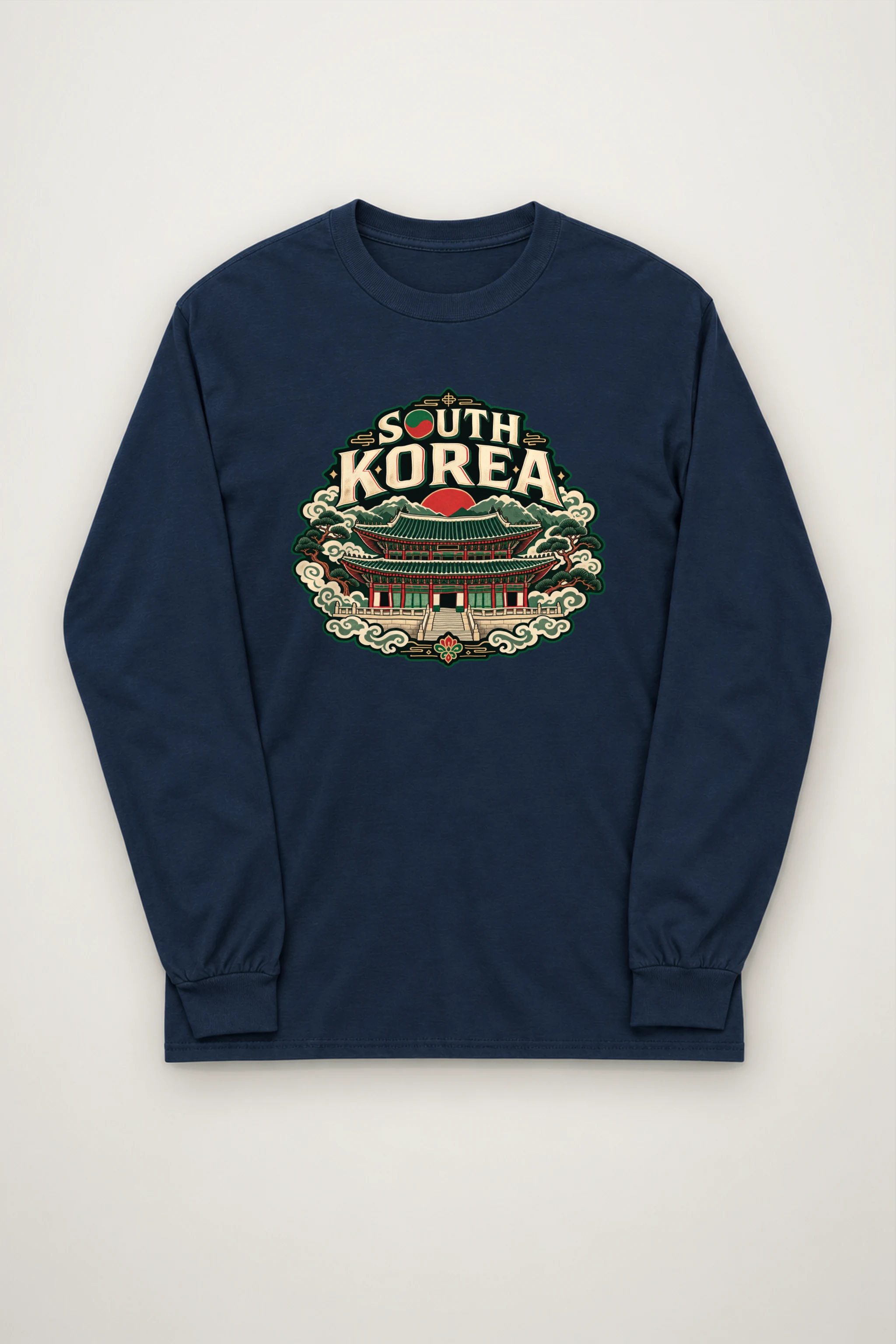 "Palace Under Red Sun" Unisex Longsleeve T-shirt