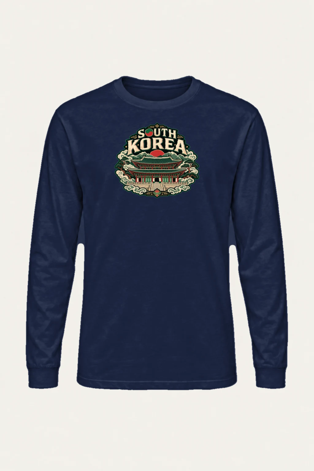 "Palace Under Red Sun" Unisex Longsleeve T-shirt | Gildan 2400