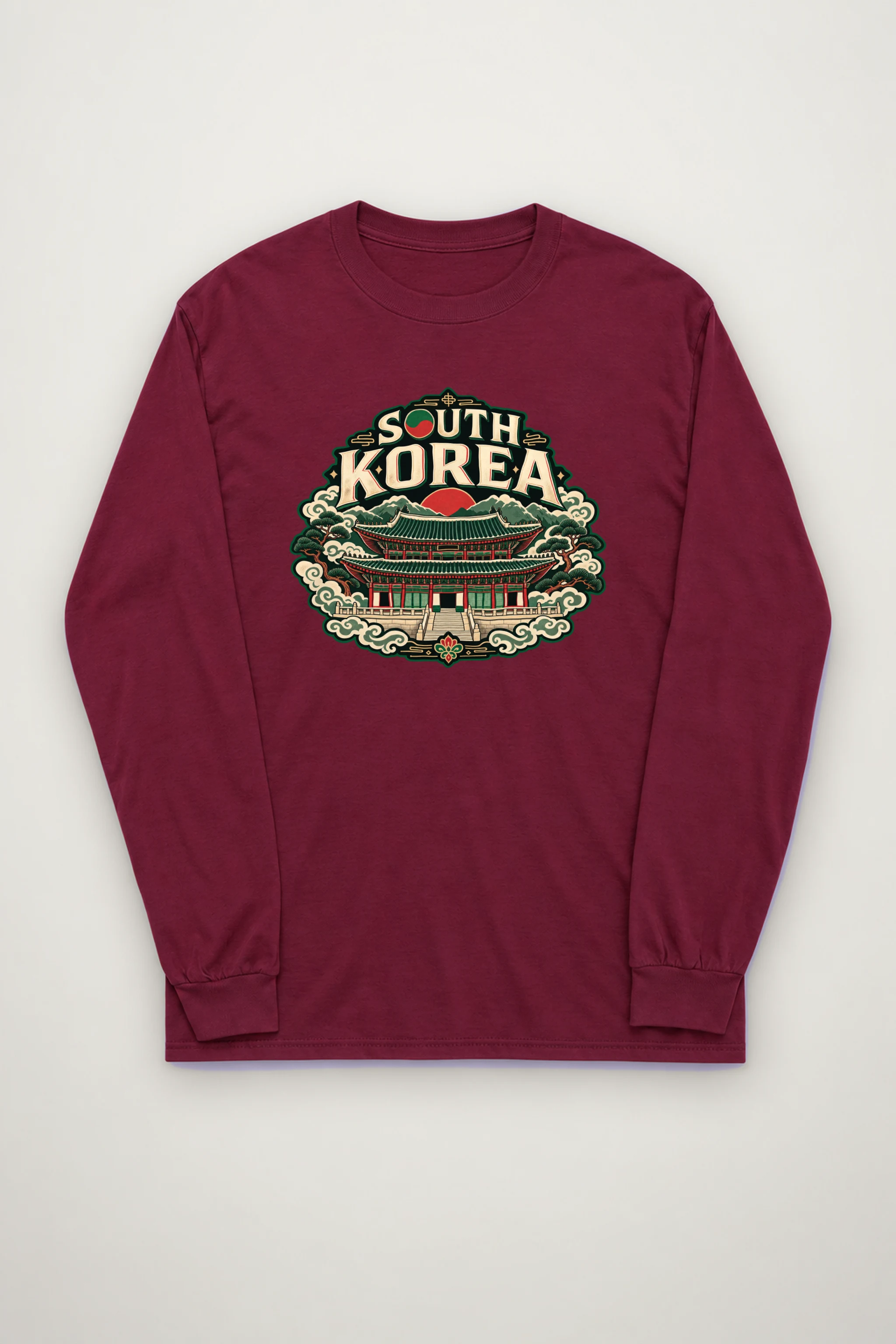 "Palace Under Red Sun" Unisex Longsleeve T-shirt