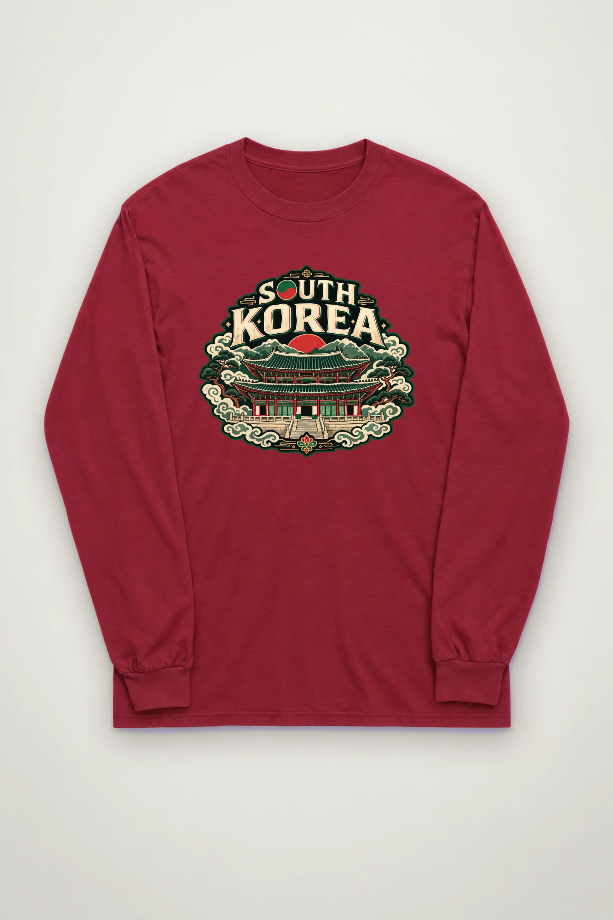 "Palace Under Red Sun" Unisex Longsleeve T-shirt
