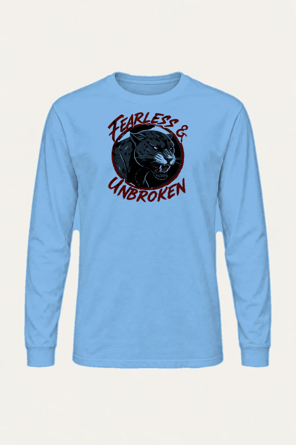 "Panther Emblem" Unisex Longsleeve T-shirt | Gildan 2400