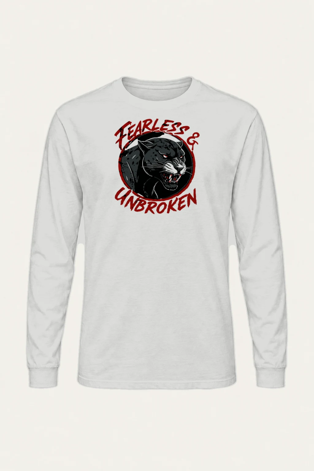 "Panther Emblem" Unisex Longsleeve T-shirt | Gildan 2400