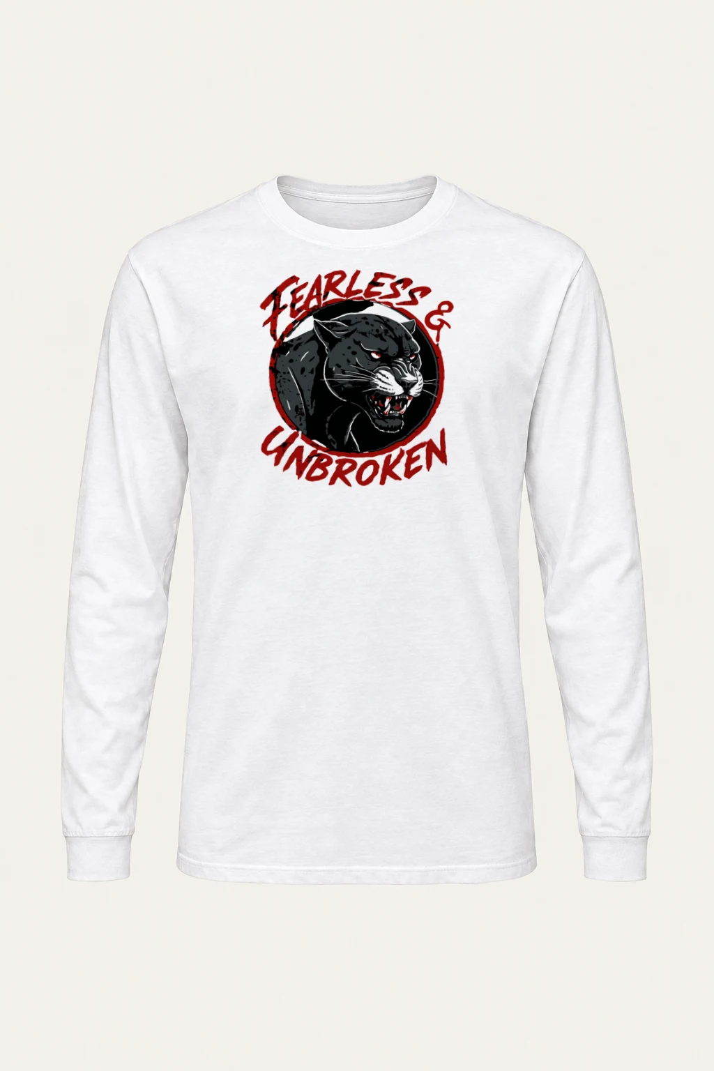 "Panther Emblem" Unisex Longsleeve T-shirt | Gildan 2400