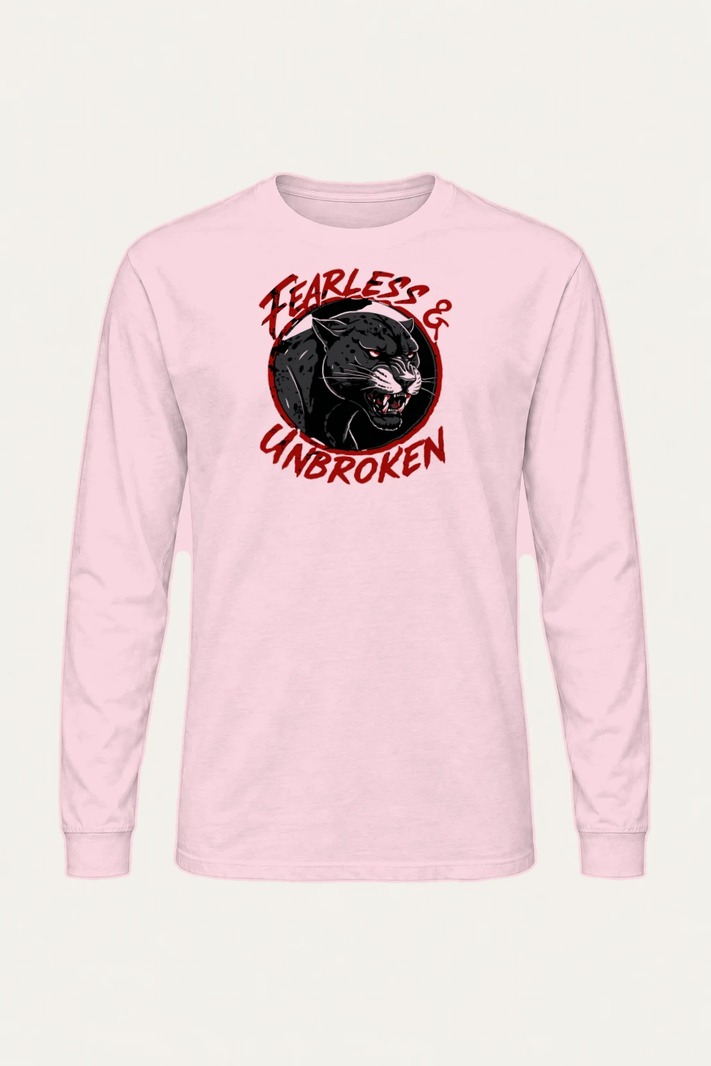 "Panther Emblem" Unisex Longsleeve T-shirt | Gildan 2400