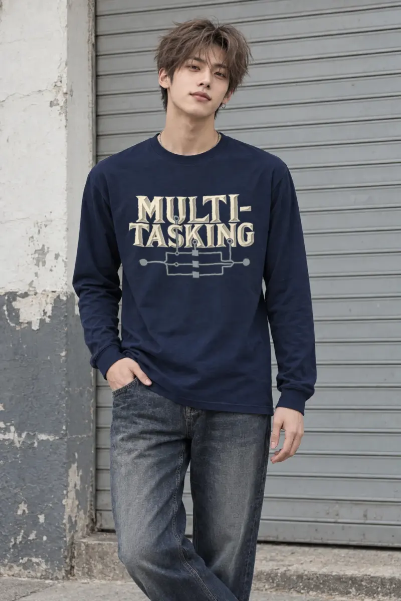 "Parallel Logic" Unisex Longsleeve T-shirt