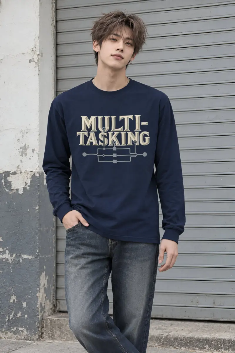 "Parallel Logic" Unisex Longsleeve T-shirt