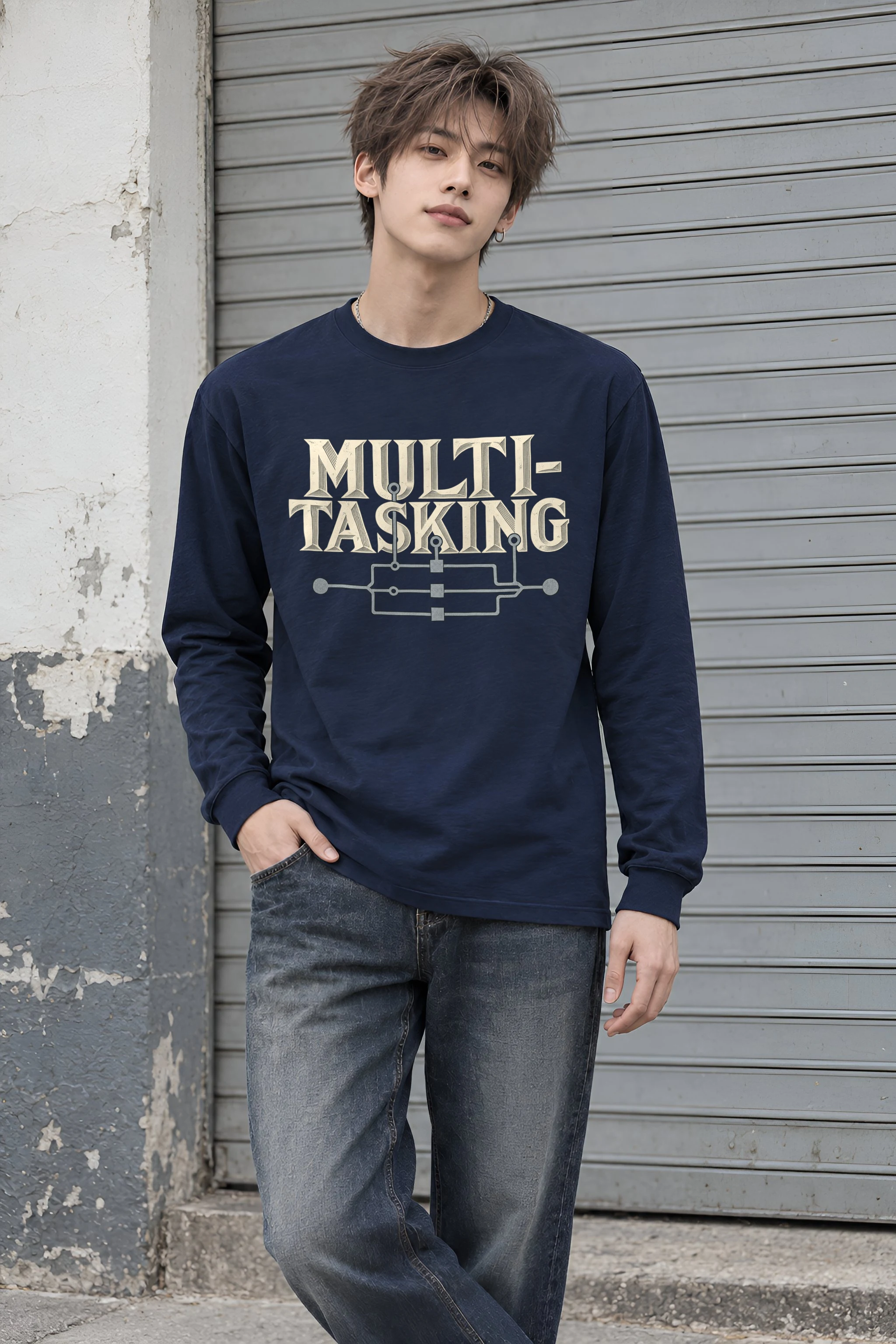 "Parallel Logic" Unisex Longsleeve T-shirt
