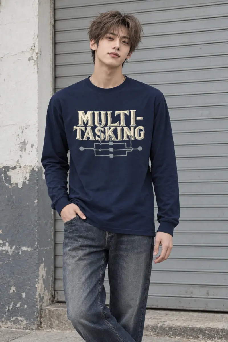 "Parallel Logic" Unisex Longsleeve T-shirt