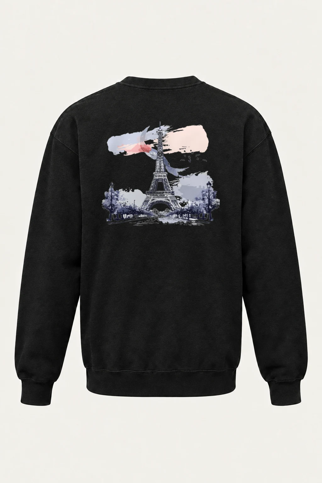 "Paris Avenue" Heavy Blend Unisex Crewneck Sweatshirt | Gildan 18000