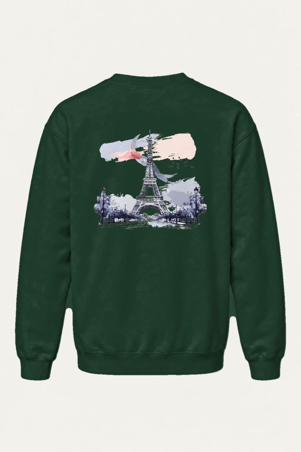 "Paris Avenue" Heavy Blend Unisex Crewneck Sweatshirt | Gildan 18000