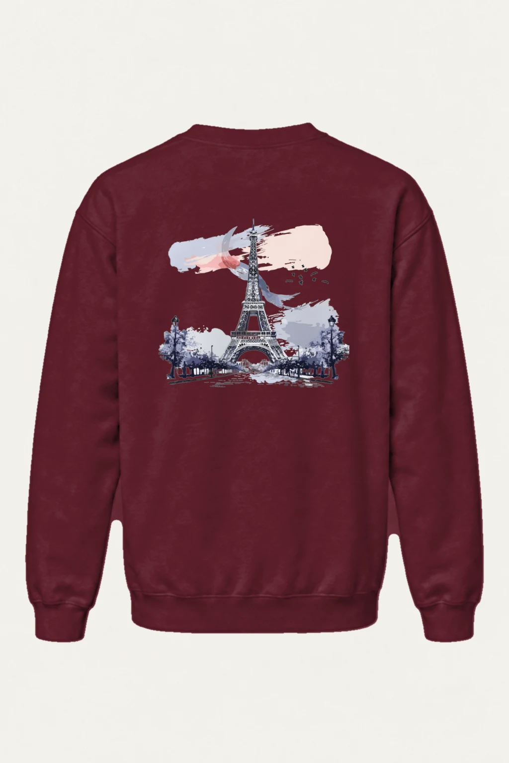 "Paris Avenue" Heavy Blend Unisex Crewneck Sweatshirt | Gildan 18000