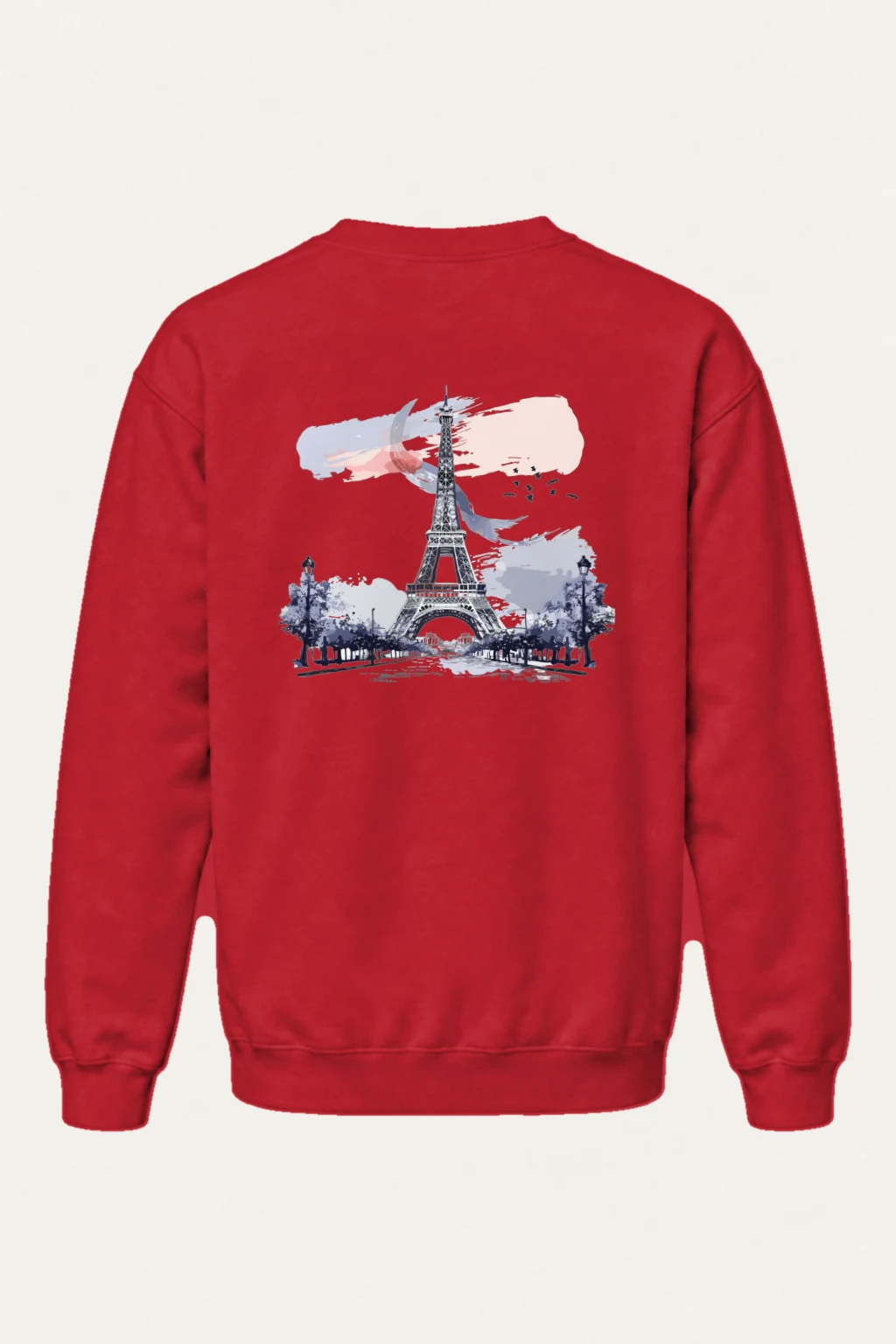 "Paris Avenue" Heavy Blend Unisex Crewneck Sweatshirt | Gildan 18000