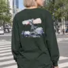"Paris Avenue" Unisex Longsleeve T-shirt | Gildan 2400