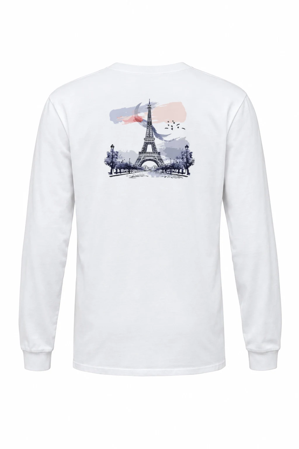 "Paris Avenue" Unisex Longsleeve T-shirt | Gildan 2400