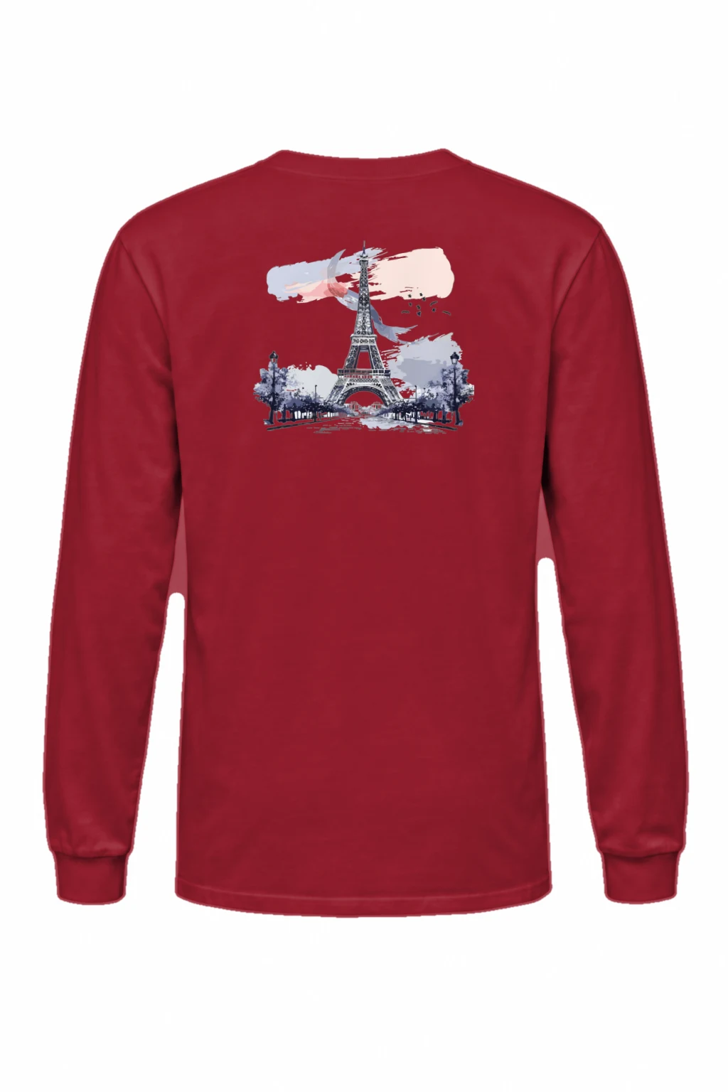 "Paris Avenue" Unisex Longsleeve T-shirt | Gildan 2400