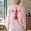 "Paris Clock Tower" Unisex Longsleeve T-shirt | Gildan 2400