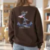"Paris Eiffel Tower" Heavy Blend Unisex Crewneck Sweatshirt | Gildan 18000