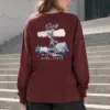 "Paris Eiffel Tower" Unisex Longsleeve T-shirt | Gildan 2400
