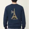 "Paris France" Heavy Blend Unisex Crewneck Sweatshirt