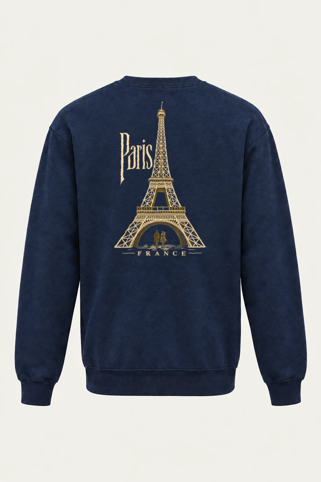 "Paris France" Heavy Blend Unisex Crewneck Sweatshirt | Gildan 18000