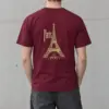 "Paris France" Heavyweight Unisex Crewneck T-shirt