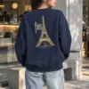 "Paris France Reverie" Heavy Blend Unisex Crewneck Sweatshirt | Gildan 18000